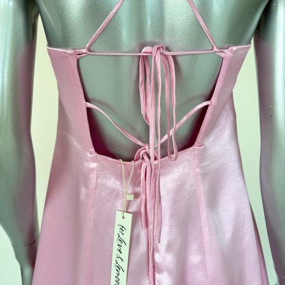 NWT!!! For love and lemons women pink dress size S Retail 250$ - Picture 6 of 13